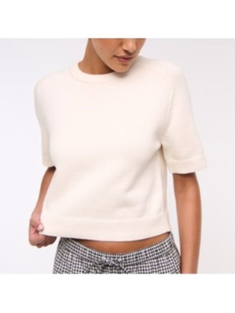 Abercrombie Cream Sweater